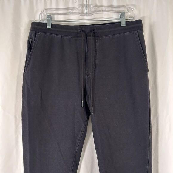 Express Joggers Women's Medium Black Pull On Drawstring Pockets Cotton Blend - Picture 2 of 10